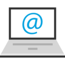 signs,seo and web,laptop,email,internet,at,arroba,at sign